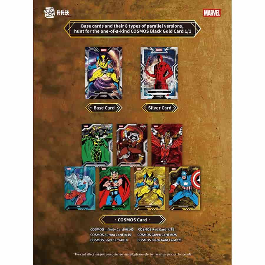 2025 COSMOS Marvel Trading Cards 10パック Kakawow 2025 Cosmos Marvel Trading Cards (Box With 10 Packs