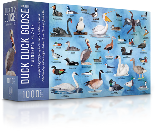 Wingspan - Duck Duck Goose Puzzle (1000 pcs)