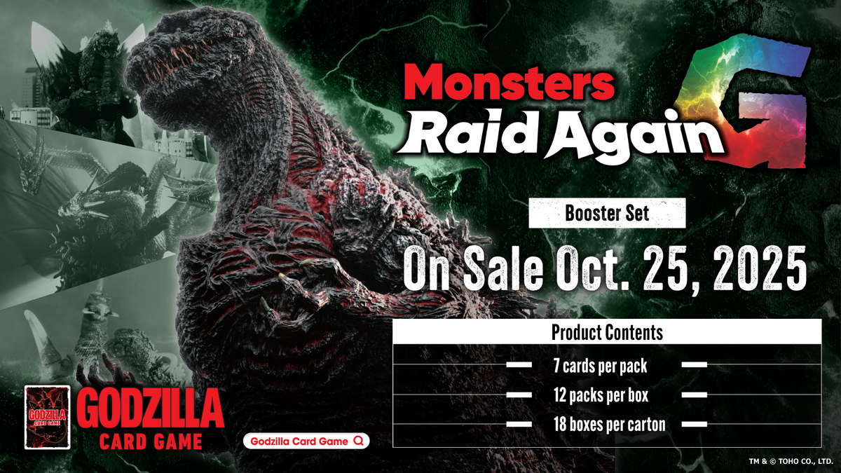 Godzilla Card Game - Set 2 Monsters Raid Again Booster Box