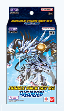 Digimon TCG: Double Pack Set Vol 2 (DP-02) Tanuki Games Digimon TCG: Double Pack Set Vol 2 (DP-02) Tanuki Games