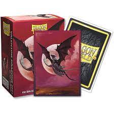 Dragon Shield 100 Pack: Brushed Art Valentines Dragon 2024