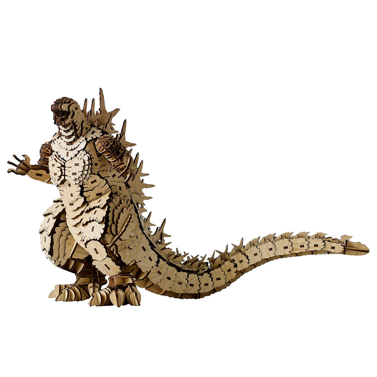 Wa-gu-mi Godzilla -1.0 3D Bamboo Wooden Puzzle – Tanuki Games