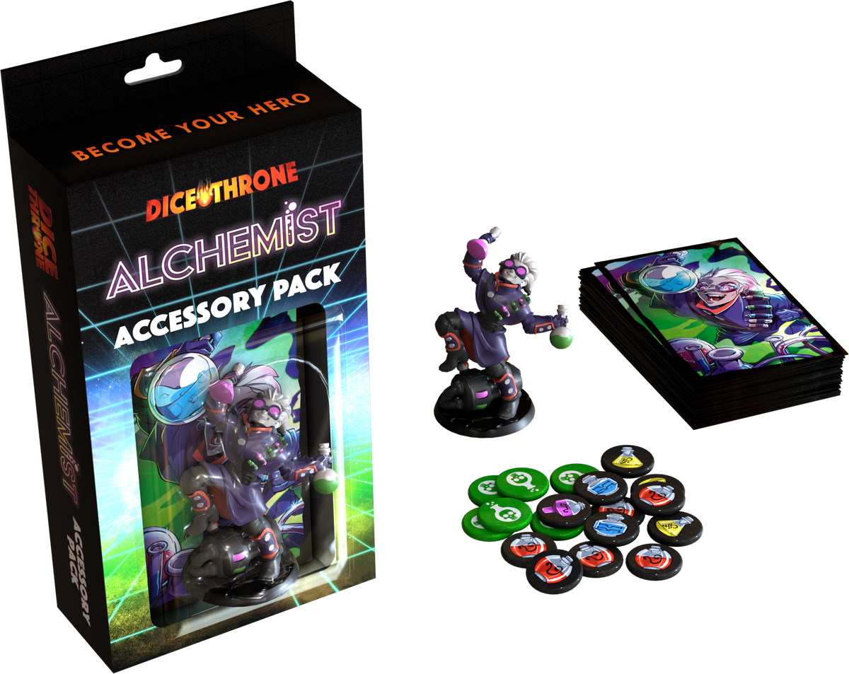 Dice Throne Accessory Pack - Alchemist – Tanuki Games