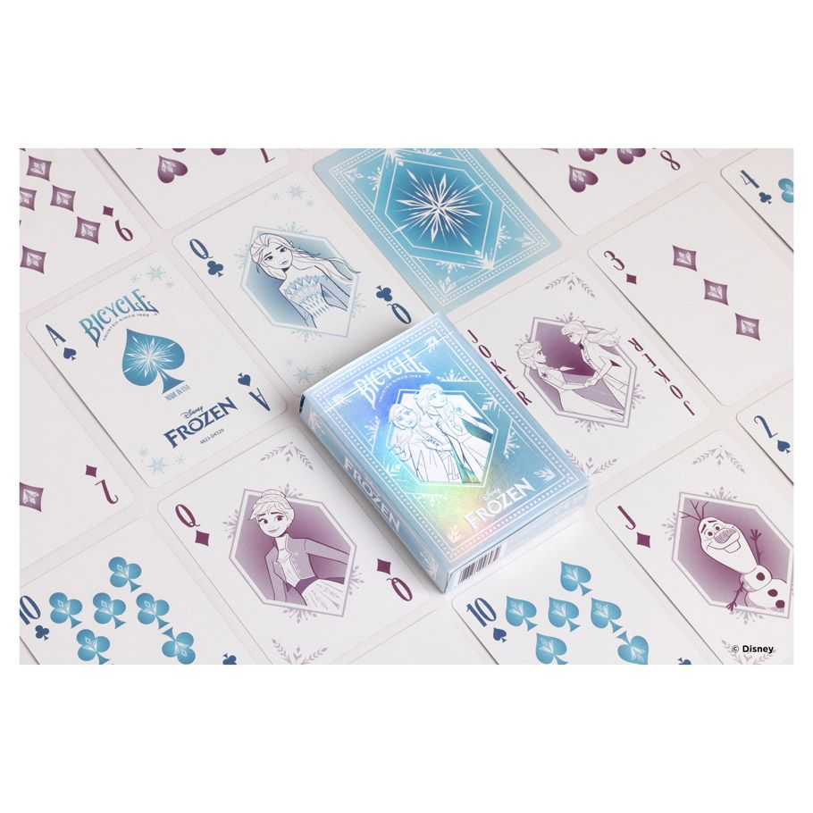 Bicycle Playing Cards: Frozen Blue – Tanuki Games Bicycle Playing Cards: Frozen Blue – Tanuki Games