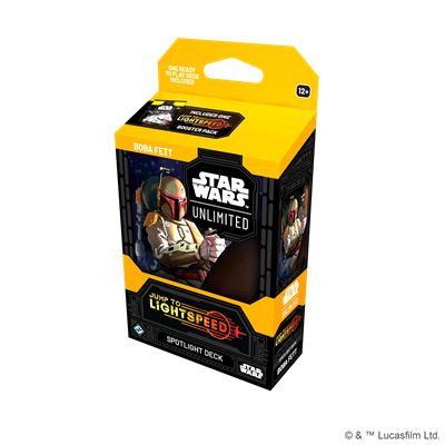 jump to lightspeed booster box Asmodee Star Wars: Unlimited TCG Display (Set of 24 Booster Packs) 1 base/token Star Wars Unlimited Jump to