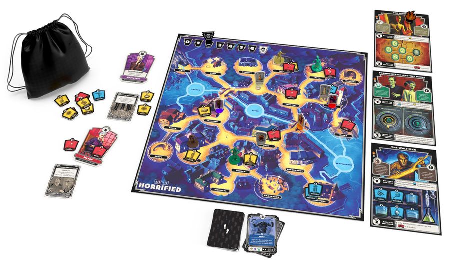 universal monsters board game Horrified: Universal Monsters