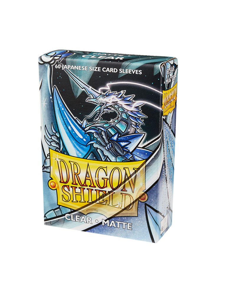 japanese size card sleeves dragon shield 60 Pack: Clear Classic- – Tanuki Games Matte Crimson back Black Vampire Deck Custom Variant:80 Team 20GX 20MEGA 000015