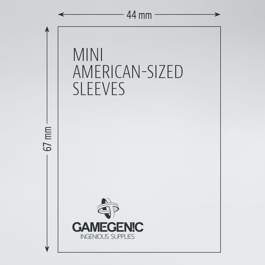 mini american card sleeves Gamegenic Sleeves Prime (FF Yellow) (Mini American) (50) – Tanuki Games