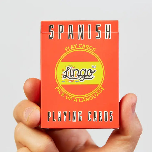 Spanish "Pick up a Language" Playing Cards