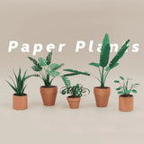 Paper Plants | DIY Origami Craft Kit for Plant Lovers