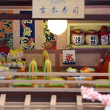 DIY Miniature House Kit: Sushi House - 3D Miniature Scene