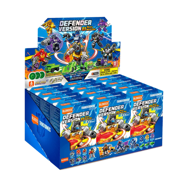 Blokees - Transformers Defender Version 03 - Heavy Metal War (Individual Blind Box)