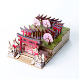 Wa-gu-mi Fushimi Inari Wooden 3D Puzzle Kit
