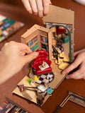 DIY Book Nook Kit: Bookstore - 3D Miniature Scene