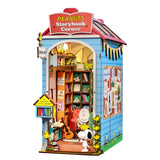 Peanuts Storybook Corner - DIY Book Nook Kit - 3D Miniature Scene