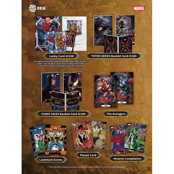 Kakawow 2025 Cosmos Marvel Trading Cards (Box With 10 Packs Kakawow 2025 Cosmos Marvel Trading Cards (Box With 10 Packs