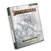 Pathfinder RPG: Monster Core Remastered (Sketch Cover) (2E)