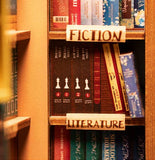 DIY Book Nook Kit: Bookstore - 3D Miniature Scene