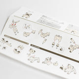 PIPEROID animals Dogs Pug - paper craft kit from Japan