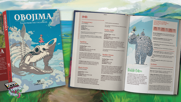 Obojima Tales From The Tall Grass: A 5E Campaign Setting (Deposit) (Kickstarter)