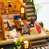 DIY Miniature House Kit: Hikari House - 3D Miniature Scene