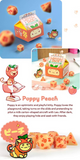 Fruit Meadows Milk Cartons: Kawaii Cat Dice Sets
