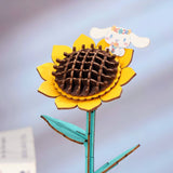 Hello Kitty® and Friends Cinnamoroll Sunflower - 3D Miniature Scene