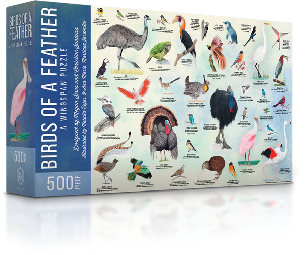 Wingspan - Birds of a Feather Puzzle (500 pcs)