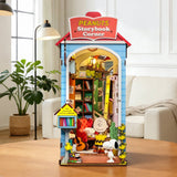 Peanuts Storybook Corner - DIY Book Nook Kit - 3D Miniature Scene
