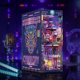 Cyber City w/ Dust Cover - 3D Miniature Scene