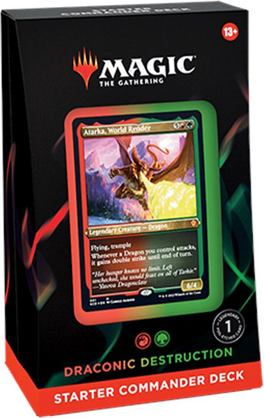 mtg starter commander decks MTG Commander's Insignia Starter Commander Decks scd#13