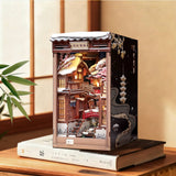DIY Book Nook Kit: Kyoto Snow Whisper - 3D Miniature Scene