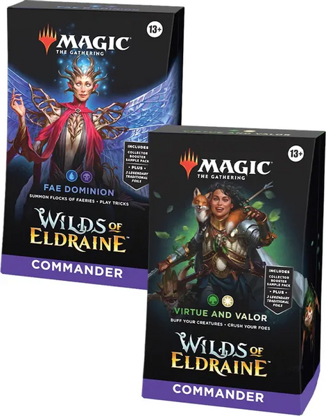 Magic the Gathering: Wilds of Eldraine - Commander Decks (Set of 2)