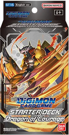 Digimon TCG: Dragon of Courage Starter Deck [ST-15]
