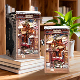 DIY Book Nook Kit: Kyoto Snow Whisper - 3D Miniature Scene