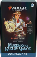 Magic the Gathering: Murders at Karlov Manor Commander Deck - Blame Game