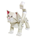 PIPEROID animals Cats White Cat - paper craft kit from Japan