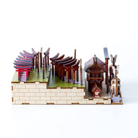 Wa-gu-mi Fushimi Inari Wooden 3D Puzzle Kit