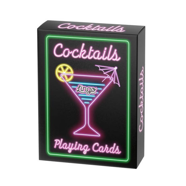 Cocktails Playing Cards
