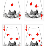 Kitten Club Playing Cards