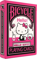 Bicycle Playing Cards: Hello Kitty Black and Pink