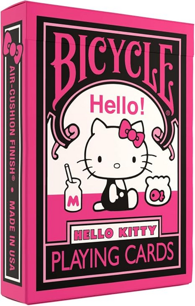 Bicycle Playing Cards: Hello Kitty Black and Pink
