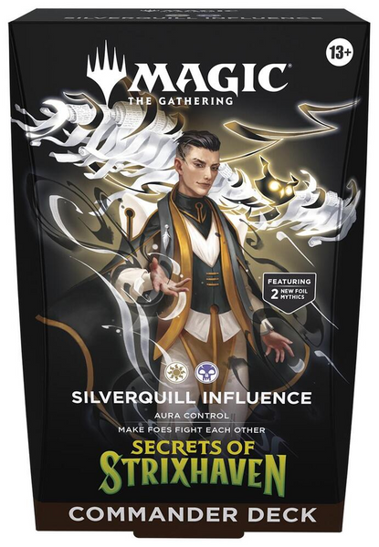 Magic the Gathering: Secrets of Strixhaven Commander Decks (Individual – Tanuki Games