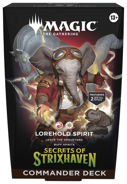 Magic the Gathering: Secrets of Strixhaven Commander Decks (Individual Tanuki Games Magic the Gathering: Secrets of Strixhaven Commander Decks (Individual Tanuki Games