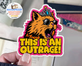 Dungeon Crawler Carl Stickers 3" Princess Donut Quote