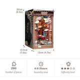 DIY Book Nook Kit: Kyoto Snow Whisper - 3D Miniature Scene