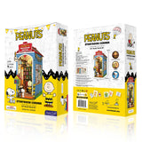Peanuts Storybook Corner - DIY Book Nook Kit - 3D Miniature Scene