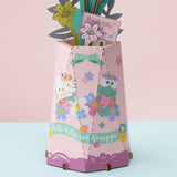 Hello Kitty® and Friends Keroppi & Hello Kitty Lily - 3D Miniature Scene
