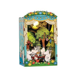 Moomin Moominous Dance Party  - DIY Book Nook Kit - 3D Miniature Scene