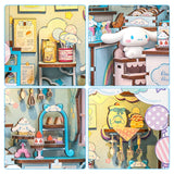 Cinnamoroll Cloud Bakery - DIY Book Nook Kit - 3D Miniature Scene